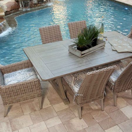 House & home 3 discount piece atlanta outdoor dining set